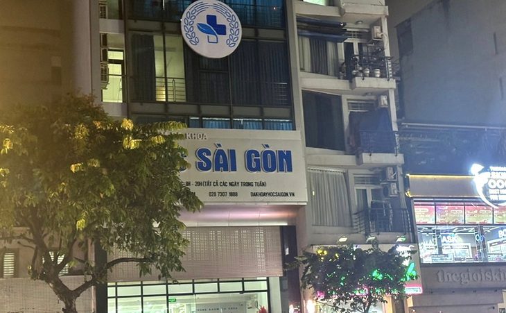 Phòng khám Y học Sài Gòn - nơi bị Thanh tra Sở Y tế TP.HCM phát hiện ép người bệnh ký gói phá thai 29 triệu đồng - Ảnh: Sở Y tế cung cấp Phòng khám Y học Sài Gòn - nơi bị Thanh tra Sở Y tế TP.HCM phát hiện ép người bệnh ký gói phá thai 29 triệu đồng - Ảnh: Sở Y tế cung cấp