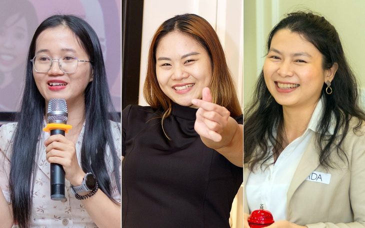 Từ trái qua: Bùi Thị Minh Ngọc, Lương Bảo Châu, Lê Hải Yến - Ảnh: NVCC Từ trái qua: Bùi Thị Minh Ngọc, Lương Bảo Châu, Lê Hải Yến - Ảnh: NVCC
