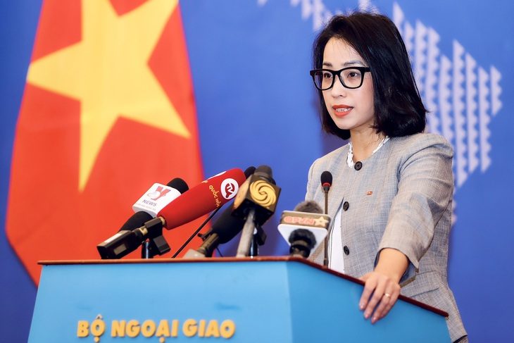 Bà Phạm Thu Hằng làm người phát ngôn Bộ Ngoại giao - Ảnh 1. Bà Phạm Thu Hằng làm người phát ngôn Bộ Ngoại giao - Ảnh 1.