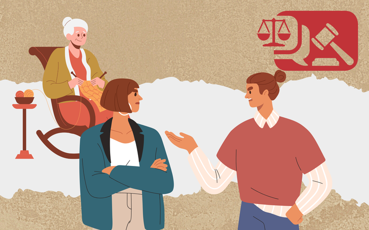 Anh trai mất, chị dâu không cho vào nhà thăm mẹ, có phạm luật? - Ảnh 1. Anh trai mất, chị dâu không cho vào nhà thăm mẹ, có phạm luật? - Ảnh 1.